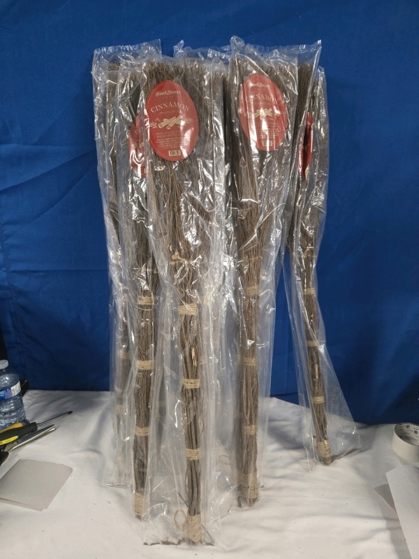 11 New |Scent Broom Scented Broom Room Decor: Cinnamon Fragrance