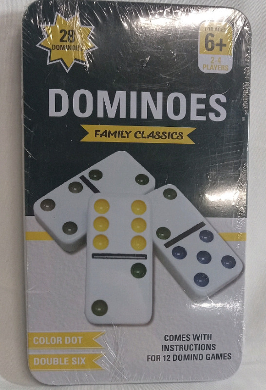 New | 28 Dominoes Family Classics