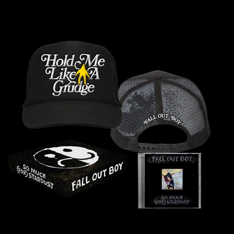 New FALL OUT BOY So Much (For) Stardust CD & Grudge Hat Box Set