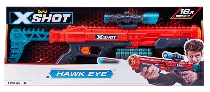 New: Zuru X Shot Excel Hawkeye Dart Blaster