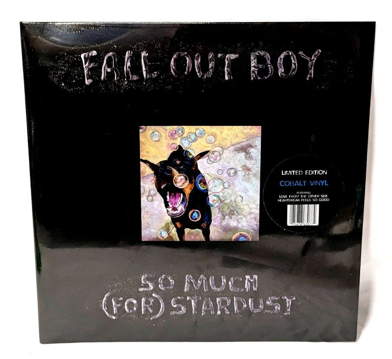 New FALL OUT BOY "So Much (For) Stardust) Limited Edition Cobalt Vinyl