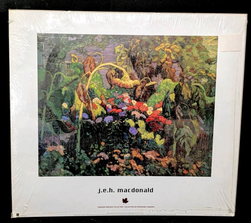 New Large Group of Seven J.E.H. Macdonald (1873-1932) The Tangled Garden National Gallery of Canada Print 47.8" x 60"