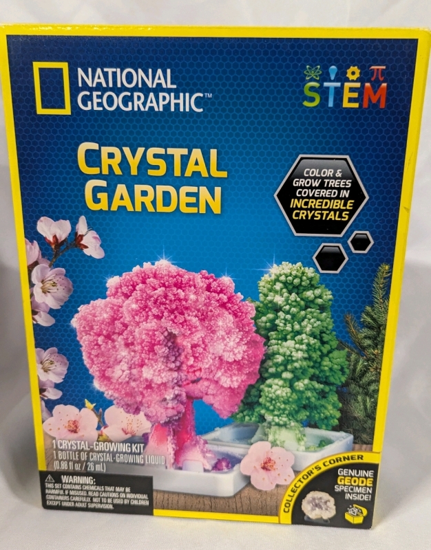 New National Geographic Crystal Garden Kit.