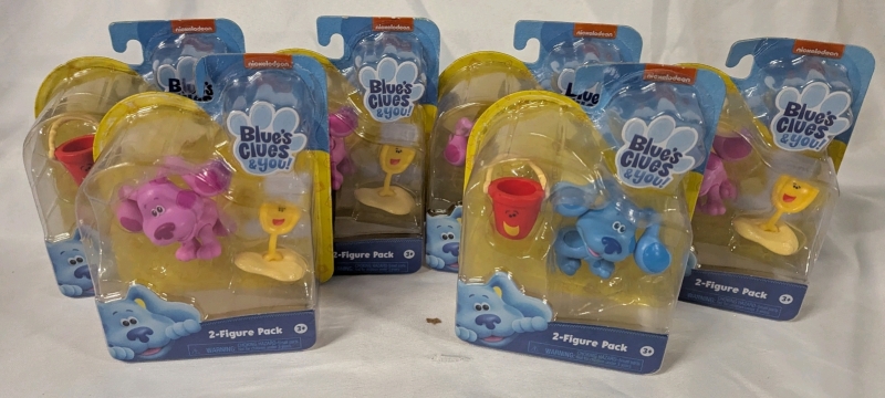 6 New Blues Clues 2 Figure Packs.