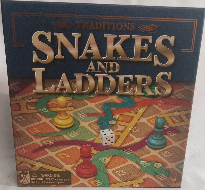 New | Traditions: Snakes and Ladders Board Game