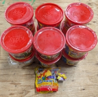 New: Kids Toy Lot! - 12 Kiddy Dough Sets, 1 Mini Dough Factory, 1 Gift Box Collectible
