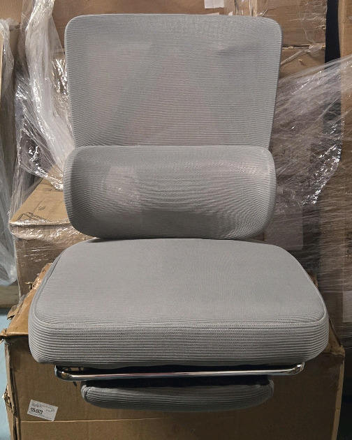 As New | Hdhnba Home Office Chair | Ergonomic Mesh Computer Chair W/ Adjustable Lumbar Support and PU Wheels