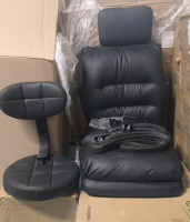 2 As New | ( 1 )Comfy Rolling Home Office Chair & ( 1 ) Bartool