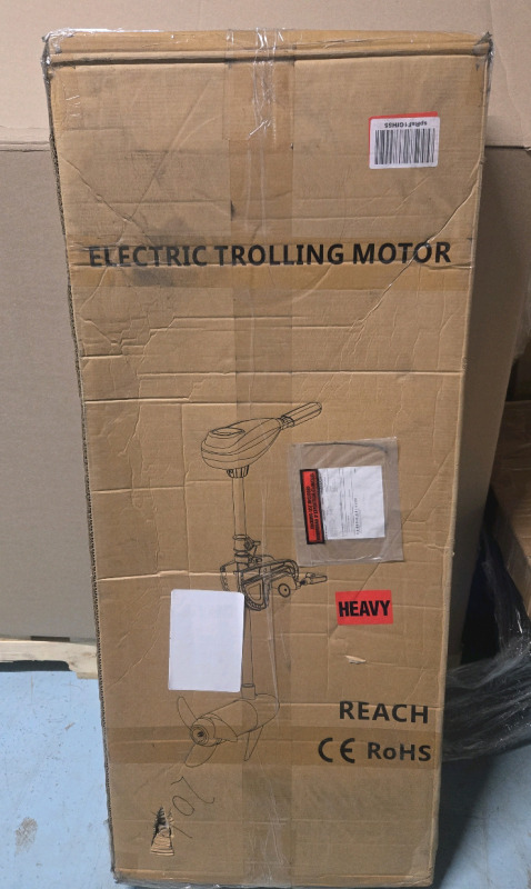 As New | Run.Se Electric Trolling Motor 60Lbs 130*48*17cm 11.7kgs