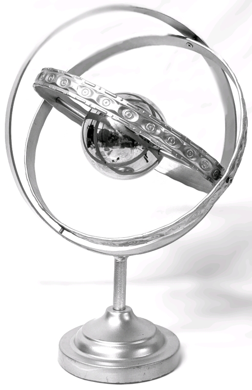 Neat Large Gyroscope - 14" Tall
