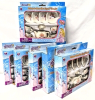 6 New Sweet Princess 10-Piece Porcelain Royal Tea Sets