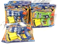 8 New CYBER SHOT Twin Launcher Extreme Blasters with 6 Soft Foam Darts each