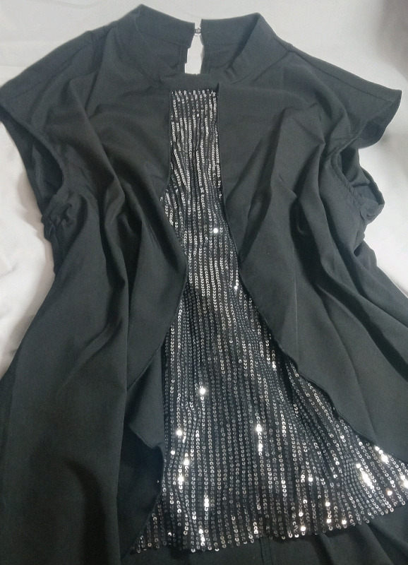 New | Size 3XL Women's Dressy Vest w/Sequins