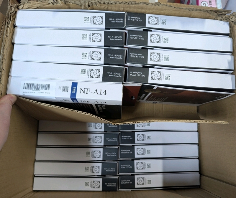 29 New | Noctua NF-A14 PWM, Premium Quiet Fan Ideal For 140mm Radiators