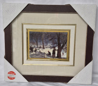 Beautiful Framed Artscapes Fine Art Giftcard with COA "Band" by Paula McArdle 15 by 13"