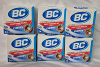 96 New BC Aspirin Fast Pain Relief Powder packs - Cherry Flavour Exp 04/2026