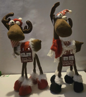 2 New | Christmas Countdown Moose 21" Tall
