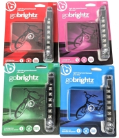 4 New GO BRIGHTZ LED Bike Lights to Illuminate the Ground : Red, Pink, Green, Blue | Over $100 Retail Value