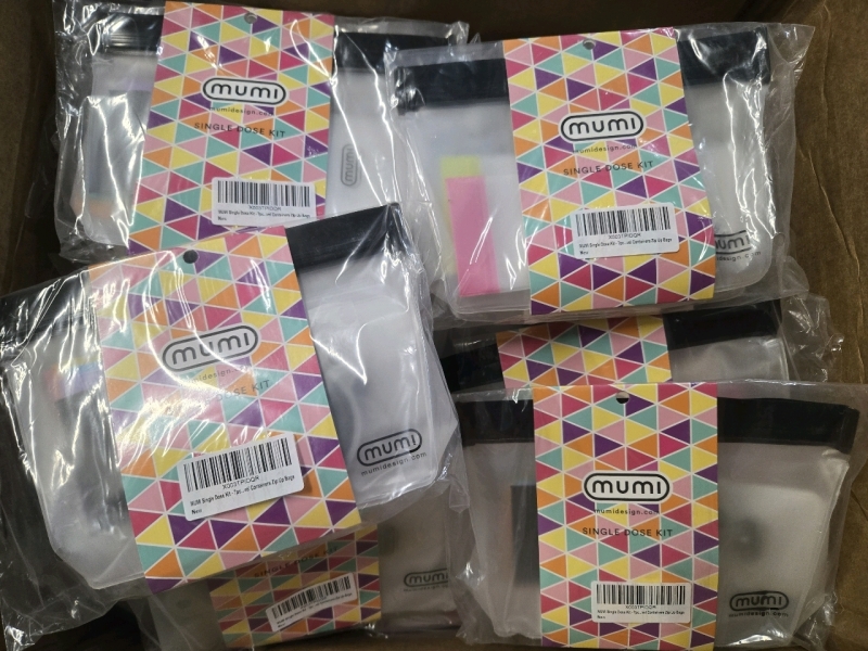 35+ New | Mumi Single Dose Kit 7pcs zip Up Bags ( 245 Bags Total )