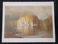 Group of 7 Artist A.J. Casson " Mist, Rain & Sun " Numbered Print . Unframed , measures 26"&times;18"