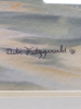Limited Edition #30/350 by Debie Fitzgerald Signed Framed Triple Matted Under Glass - 12" x 13" - 4
