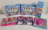 New - Little Girls Tea Sets , Princess Dolls , Pepper Pig Puzzle , My Little Pony Equestria Girls