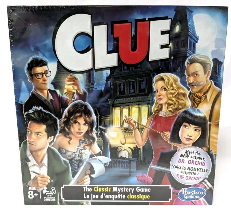 New CLUE : The Classic Mystery Game with New Suspect Dr. Orchid