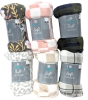 6 New Comfort Bay Soft Throw Blankets - 50" x 60" ea