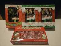 4 New | Holiday Candy Packs | Dum-Dum Candy Canes, Mini's & More! ( 56 Pcs Total )
