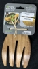 Fantastic Salad Spinner Made in Italy & New Totally Bamboo Acacia Wood Salad / Pasta Hands - 2