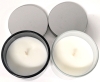 4 New Scented Candles : 2 Each Cedar Hearth & Holiday Greetings Scents - 198g ea - 2
