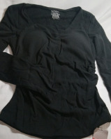 New | Size M Women's Longsleeve Lined Shirt w/ Built in Bra Cups