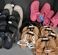 14 New Women's (Sm to Lg) & Men's (10/11 & 11/12) Sandals