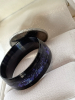 Chic Blue Starry Sky Ring 316 Stainless Steel Ring Size 10 - 5