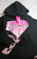 New | Size XL Women's Mattel's Barbie Longsleeve Hoodie