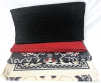 4 New Accent Rugs Made in Turkey with Non-Skid Latex Backing - 29" x 30" ea | Over $55 Retail Value!