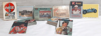 Lot of MotorSports Trading Cards and Memorabilia, Including F1, Nascar, Dragracing & Monster Trucks- Nascar Coca-Cola Playing Cards, 1940s Portraits, Collect-a-Cards, Leesley Trading Cards