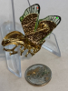 Elegant Bee Brooch Transparent Wings Crystal Inlay. 1.65 x 1.25 inch - 5