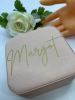 Soft Rose Margot Jewelry Box With Rings 2 x 4 x 4 Inch - 6