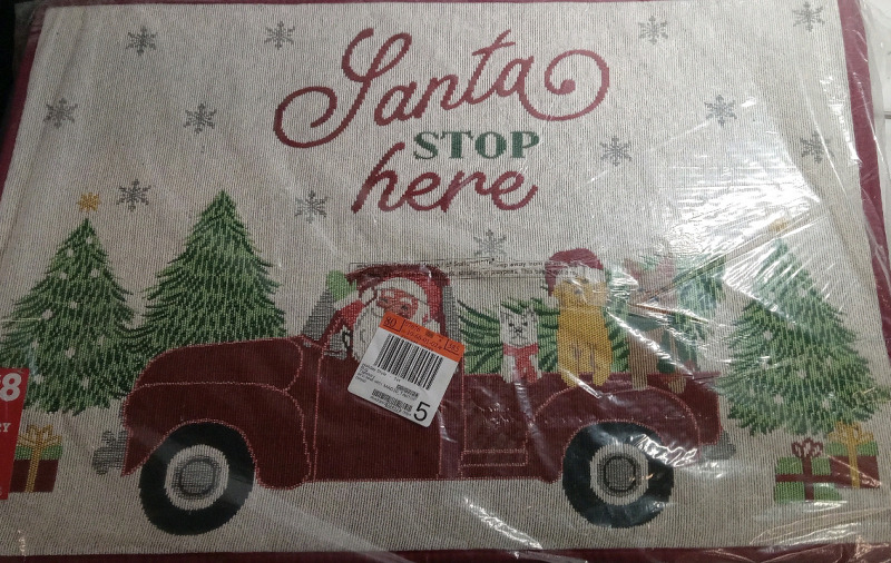 4 New | Holiday Themed Rugs | All Measure 30x20"