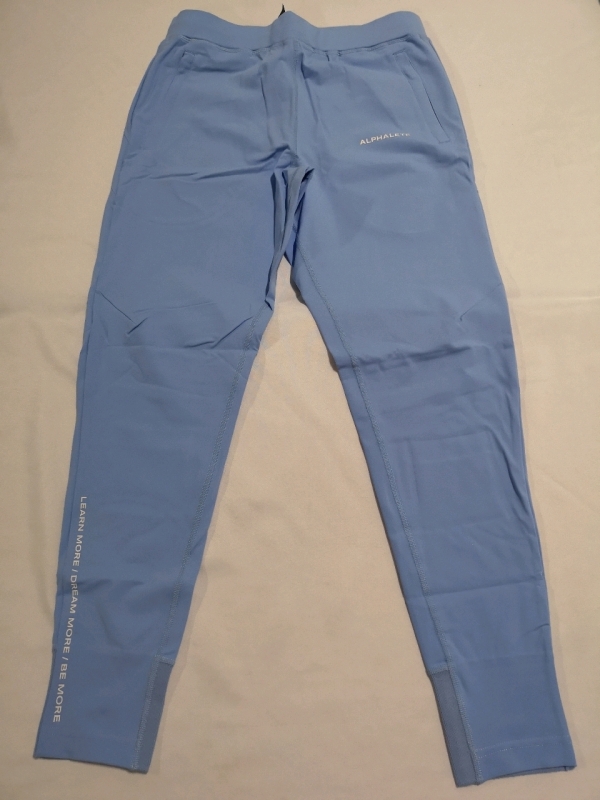 New ALPHALETE Women's sz Medium Premium Pro-Elite Jogger (Riviero Blue)