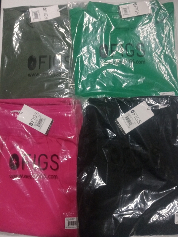 4 New | Size 2XL Figs Scrubs | 2 Pants 2 Shirts