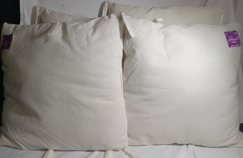 4 New | Decorative Pillows | All Measure 18x18"