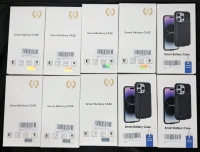 9 New iPhone 12 Mini + 1 iPhone 12/12 Pro Smart Battery Phone Cases | Over $100 Value