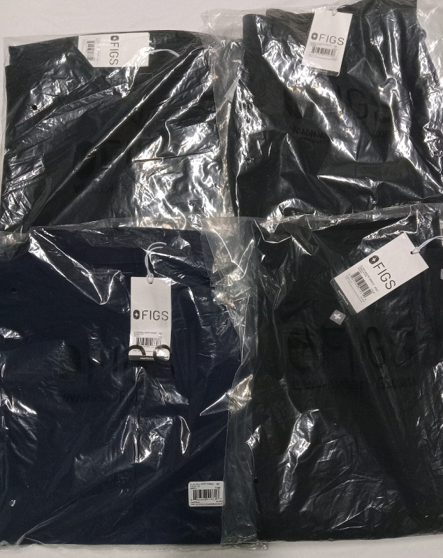 4 New | Size XS/S Figs Scrubs | 2 Pants 2 Shirts