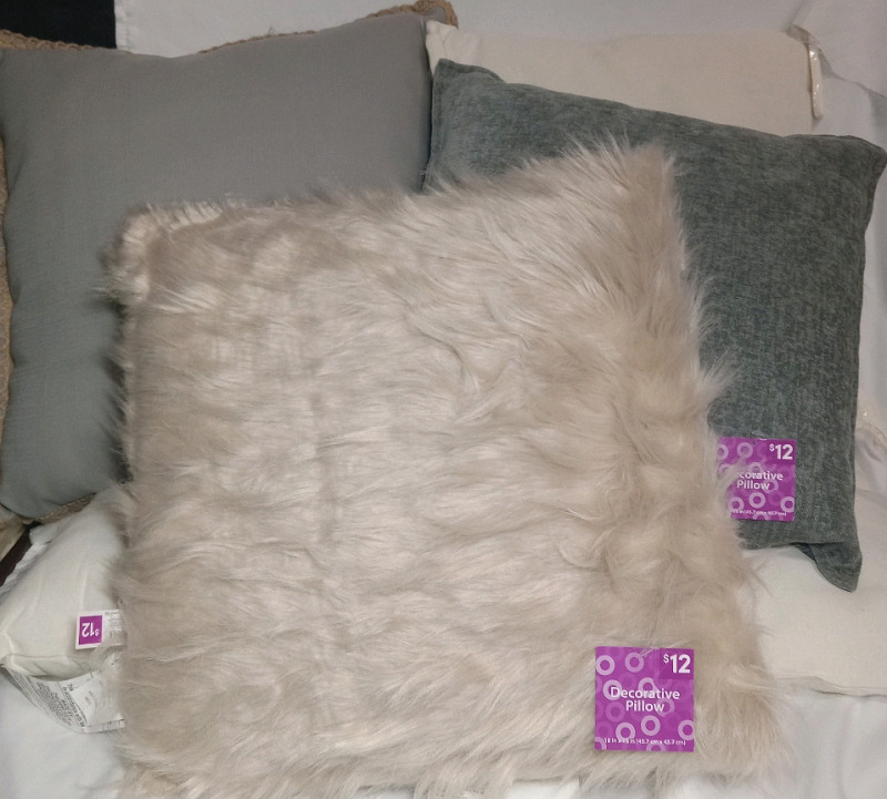 6 New | Variety Decorative Pillows | All Measure 18x18"