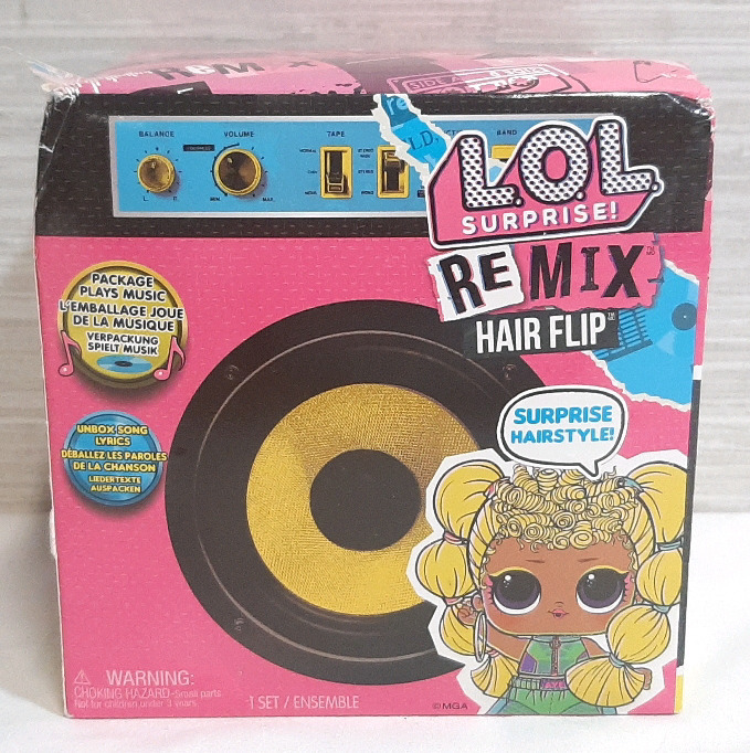 New L.O.L. Surprise Remix Hair Flip Figure