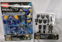2 New Halo Mega Construx Toys - Pro Builders for 8yrs+
