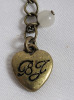 Betsey Johnson Signed Necklace . Measures 17 3/4" long - 4