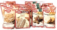 16 New Betty Crocker Baking Mixes - 4 Each: Snickerdoodle Cookies, Super Moist Spice Cake, Gingerbread Cookies, Pumpkin Spice Cookies